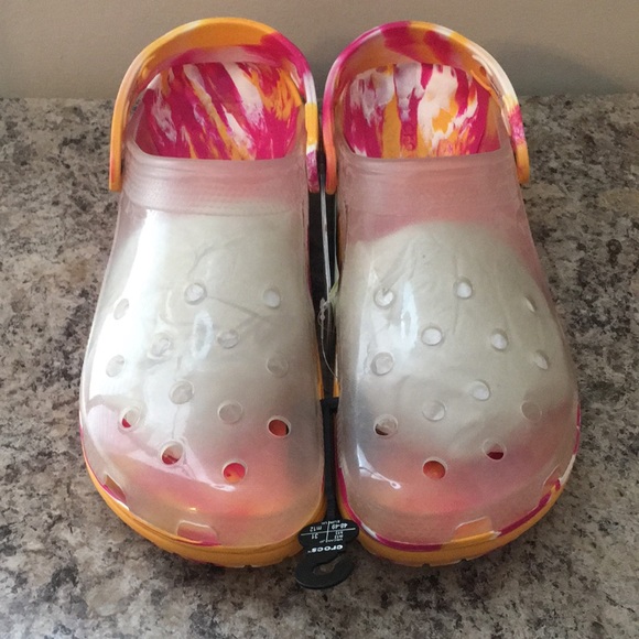 Marbled Translucent Crocs - Picture 6 of 13